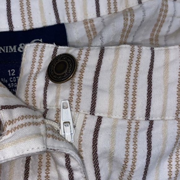 Denim & Co. cotton blend pants size 12 - Picture 6 of 6